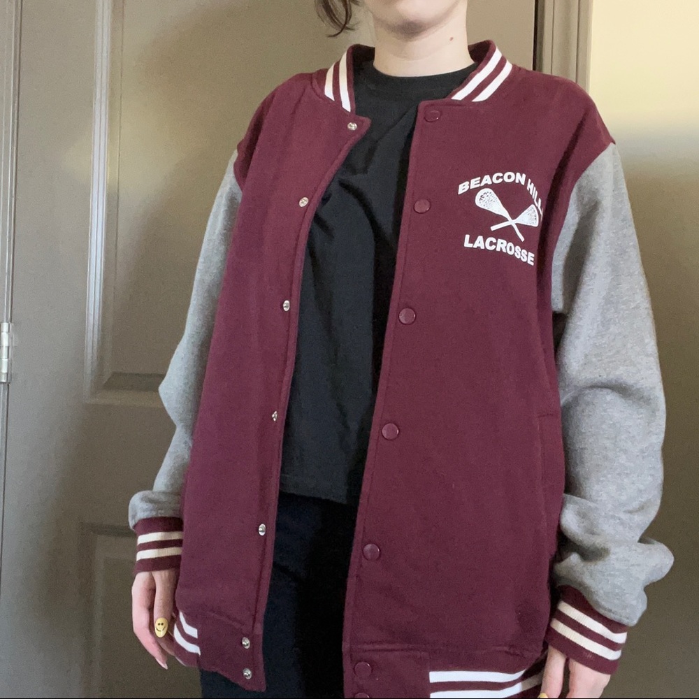 Teen Wolf lacrosse letterman jacket